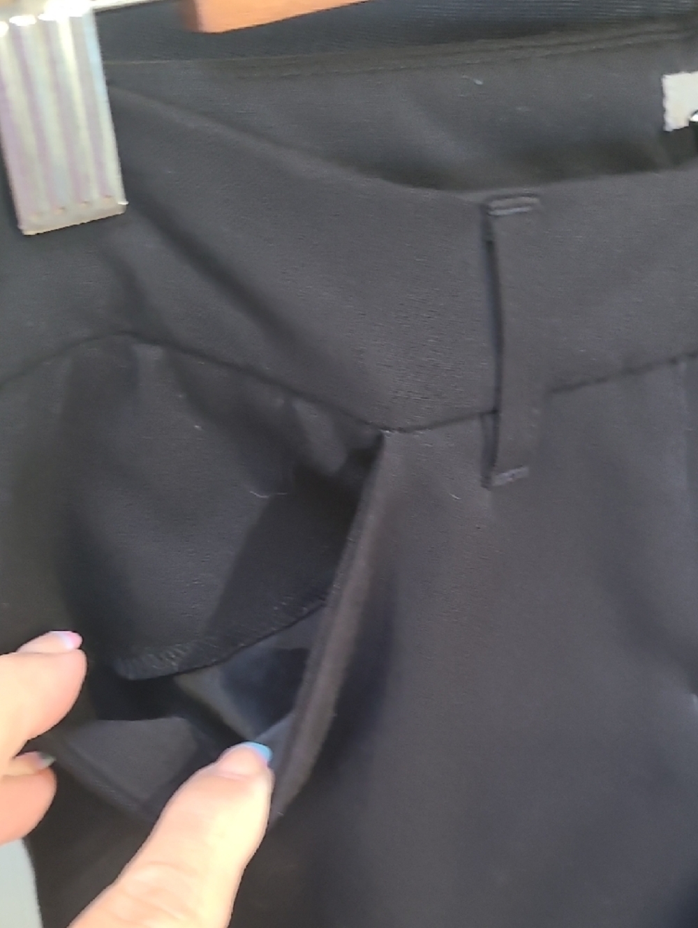 Maurices 2 Short Black Womens Dress Pants - Picture 4 of 10
